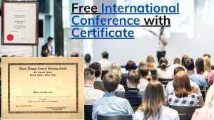 Top Free International Conferences with Certificates in 2025